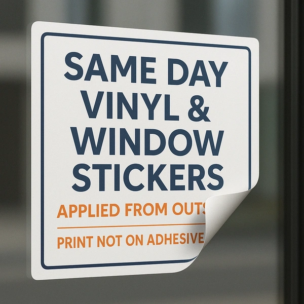  Same Day Vinyl & Window Stickers
